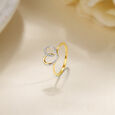Heartfelt Sparkle 14KT Gold & Diamond Ring,,hi-res view 1