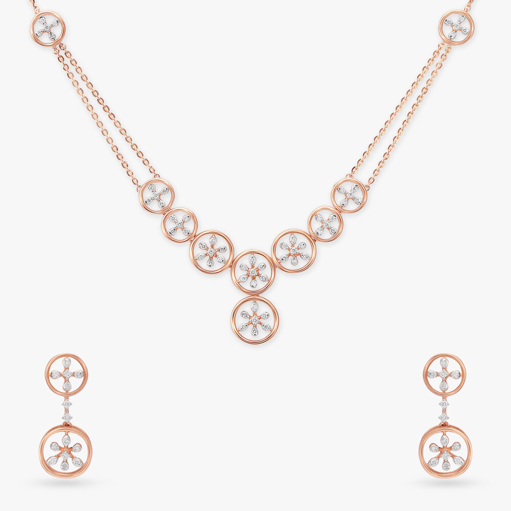 Shimmering diamond necklace new arrivals