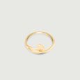 Ecliptic Loop Gold Ring,,hi-res view 2