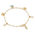 18KT Charming Aurora Ensemble Yellow Gold Bracelet,,hi-res view 4