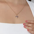 Royal Gaze Evil Eye Gold Pendant,,hi-res view 2