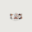 Mother of Pearl Blossom Silver Ring,,hi-res view 3