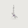 Whimsical Flutter Silver Charms,,hi-res view 3