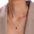 Mystical Charm Amethyst & Diamond Pendant,,hi-res view 2