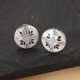 Mosaic Charm Silver Stud Earrings,,hi-res view 1