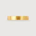 Me & We - Love Sync Band 18KT Gold Couple Ring-Single Piece,,hi-res view 3