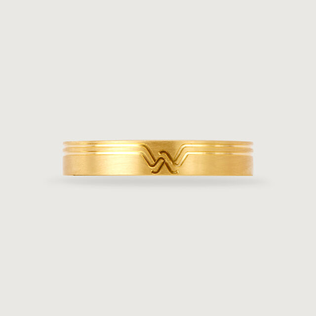 Me & We - Love Sync Band 18KT Gold Couple Ring-Single Piece,,hi-res image number null