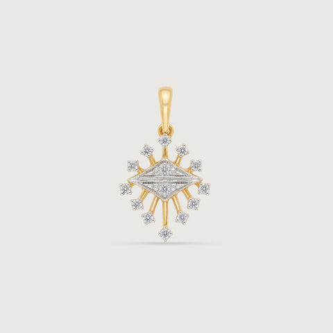 Radiant Harmony Diamond Pendant