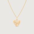 Radiant Spiral Gold Pendant,,hi-res view 3