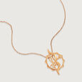 Ram Dhanush Gold Pendant,,hi-res view 4