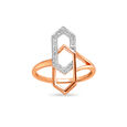 14KT Rose Gold The Two Of Us Diamond Finger Ring,,hi-res view 1