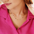 Mia Sutra DIY with Heart Shape Motif Multiple Stacking Charm Chain,,hi-res view 2