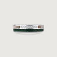 Mother of Pearl Luxe Silver Ring,,hi-res view 3