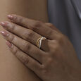 Fluid Poise Diamond Ring,,hi-res view 2