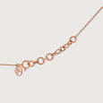 Modern Link Gold & Diamond Necklace,,hi-res view 4
