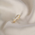 Whispering Waves 14 Kt Gold & Diamond Ring,,hi-res view 1