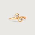 Infinity Grace Gold & Diamond Finger Ring,,hi-res view 4