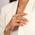 Nebula's Glow Blue Topaz 14KT Finger Ring,,hi-res view 2