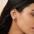 Razzle Dazzle 14KT Ruby Stud Earrings,,hi-res view 2