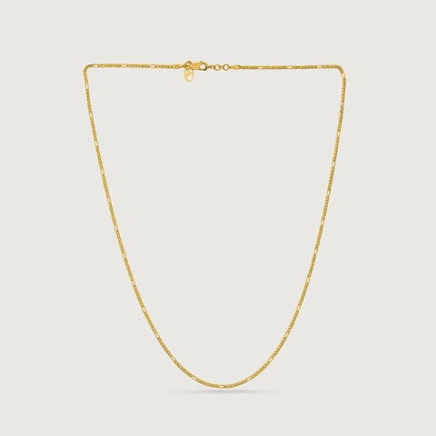 Classic Figaro Link Gold Chain