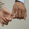 Love Fantasy Gold & Diamond Finger Ring for Men,,hi-res view 2
