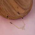 Celestial Prism Gold and Diamond Mangalsutra,,hi-res view 1