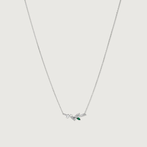 Nature Muse Silver Necklace