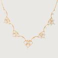 Lippan Luster Gold & Diamond Necklace,,hi-res view 1