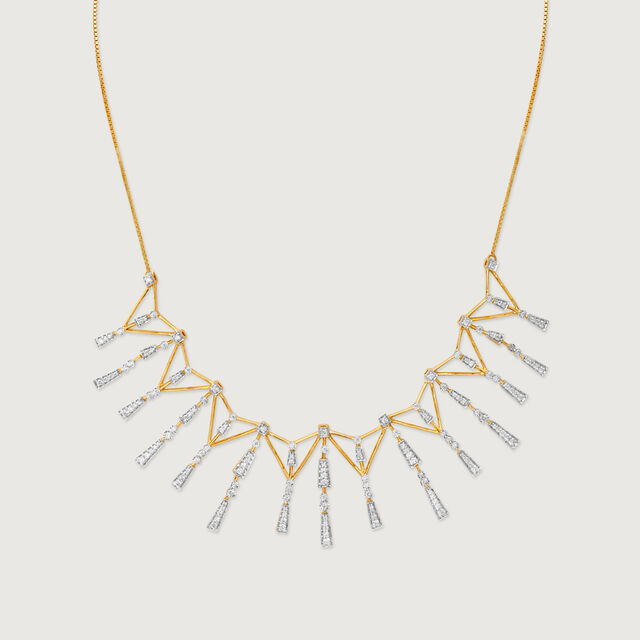 Horizon Spire Diamond Necklace,,hi-res image number null
