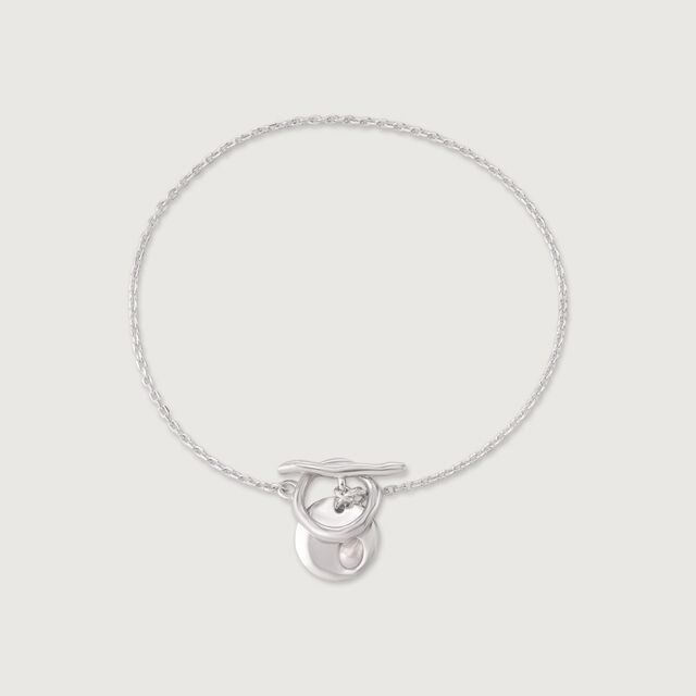 Minimal Chic Silver Bracelet,,hi-res image number null