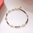 Mia Sutra DIY with Clove Shape Motif Multiple Stacking Charm Bracelet,,hi-res view 1