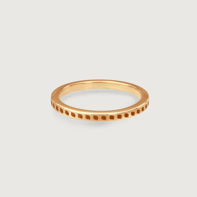 Grid Pop Gold Ring,,hi-res image number null