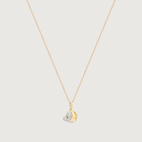 Tiny Tusk Diamond Pendant