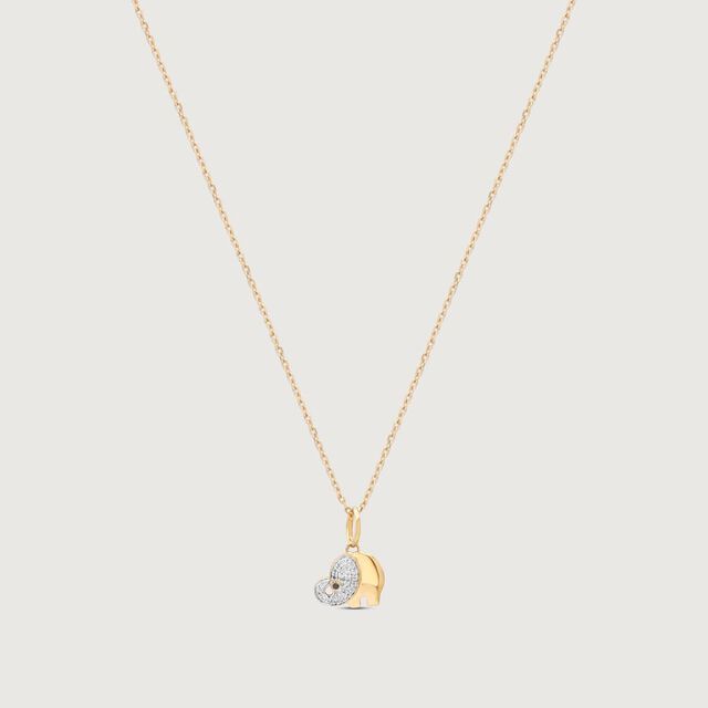 Tiny Tusk Diamond Pendant,,hi-res image number null