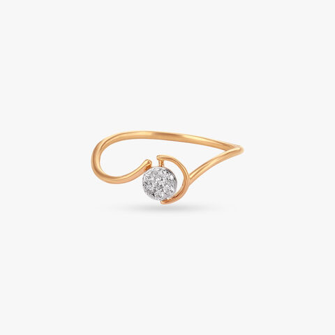 Infinity Bloom Diamond Ring