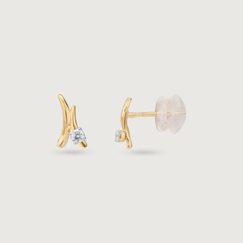 Petite Flair Diamond Earrings