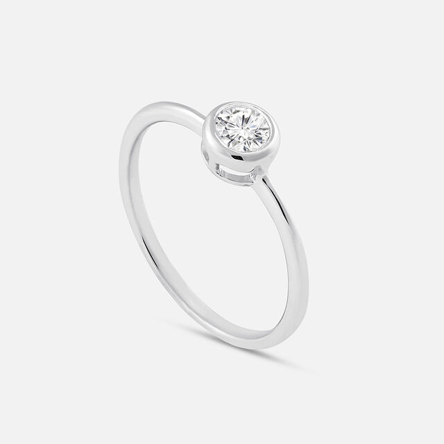 Modern Minimal Silver Finger Ring,,hi-res image number null