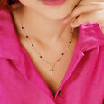 Mia Sutra DIY with Alphabet Charms- T,,hi-res view 2