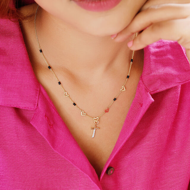 Mia Sutra DIY with Alphabet Charms- T,,hi-res image number null
