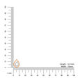 14Kt Rose Gold Timeless Beauty Diamond Stud Earring,,hi-res view 4