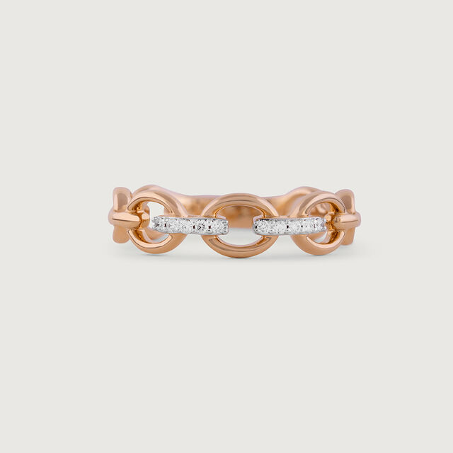 Bold Luxurious Gold & Diamond Finger Ring,,hi-res image number null