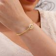 Chic Loop Diamond Bangle,,hi-res view 2