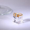 Amber Aura 14KT Diamond & Citrine Finger Ring,,hi-res view 1