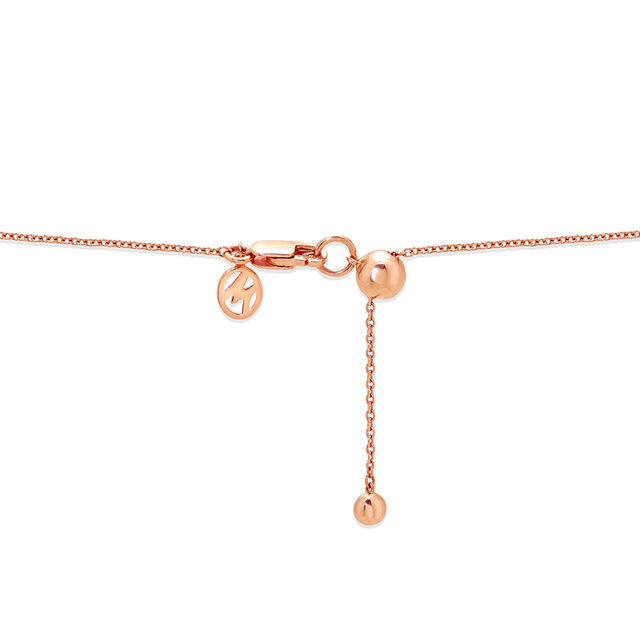 14KT Rose Gold Stunning Hexagon Pearl Necklace,,hi-res image number null