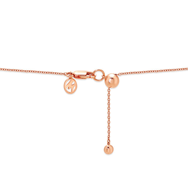 14KT Rose Gold Stunning Hexagon Pearl Necklace,,hi-res view 4