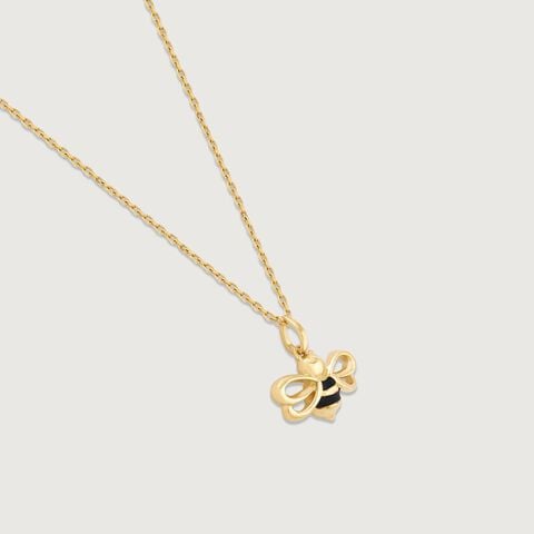 Little Bee Gold Pendant