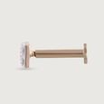 Square Beat Gold & Onyx Nose Pin,,hi-res view 3