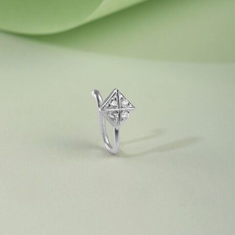 Peppy Chic Silver Nose Pin