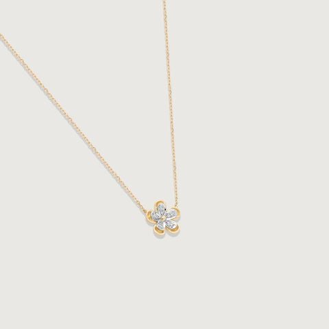 Blossom Whisper Diamond Necklace