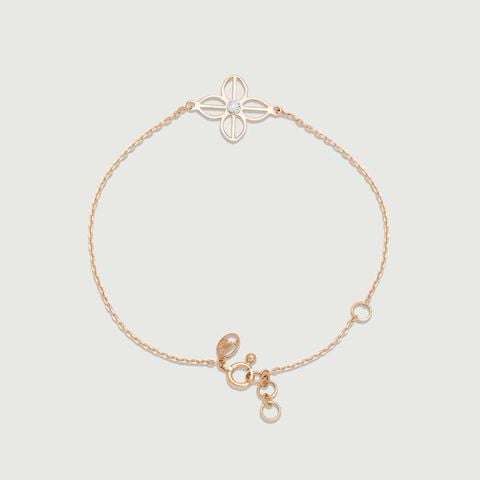 Classy Bloom Diamond Bracelet